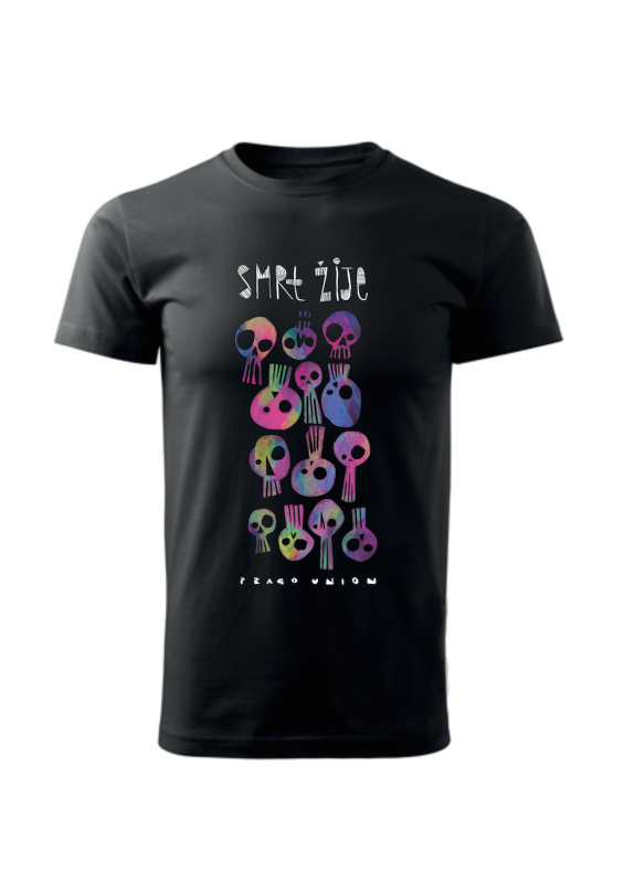 Triko Smrt žije black | Fanshop Prago Union